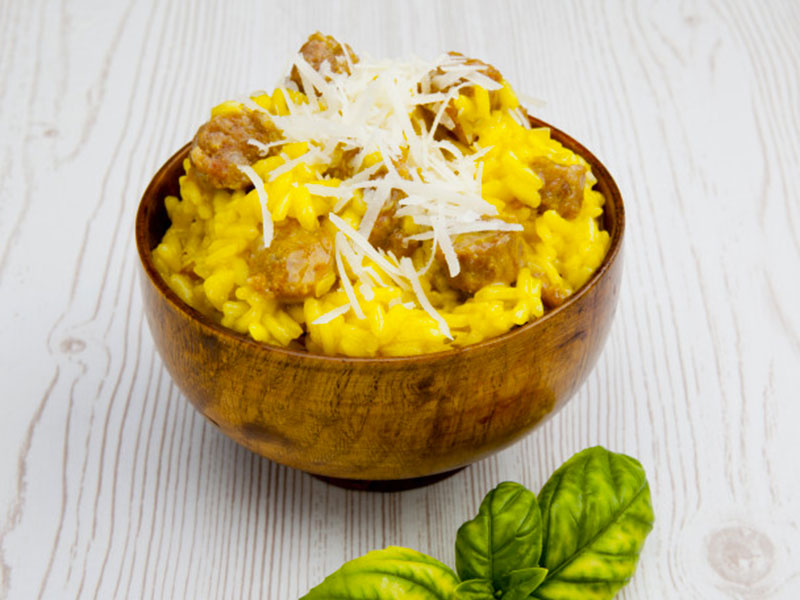 RISOTTO ALLO ZAFFERANO E TALEGGIO AURICCHIO Auricchio Shop