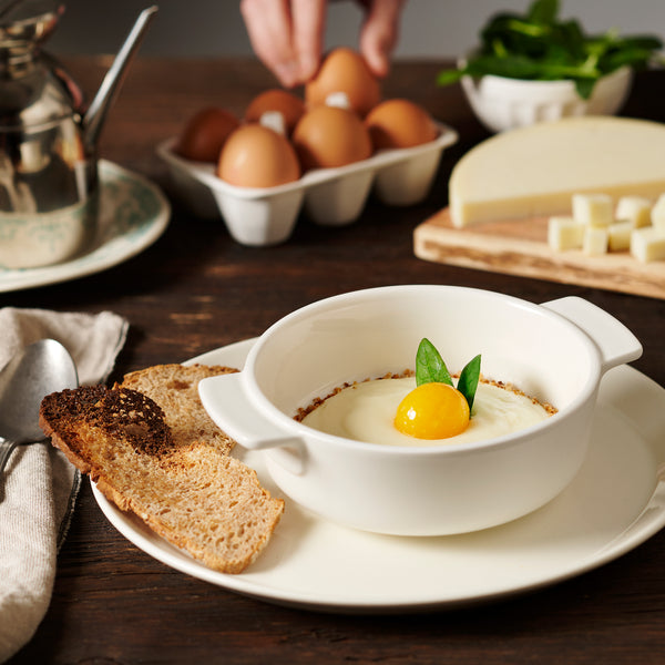 Uovo osen con Auricchio Piccante e pane